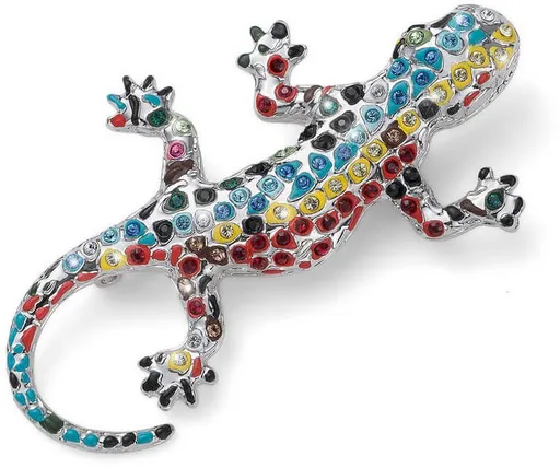 Oliver Weber Broșă cu cristale Gaudí Drac Small 58046R