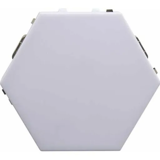 Corp LED hexagonal Well Crystal, magnetic, 4000K LEDWLN-CRYSTAL-1-WL