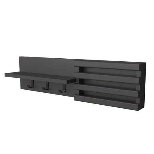 Cuier de perete Huso  Anthracite