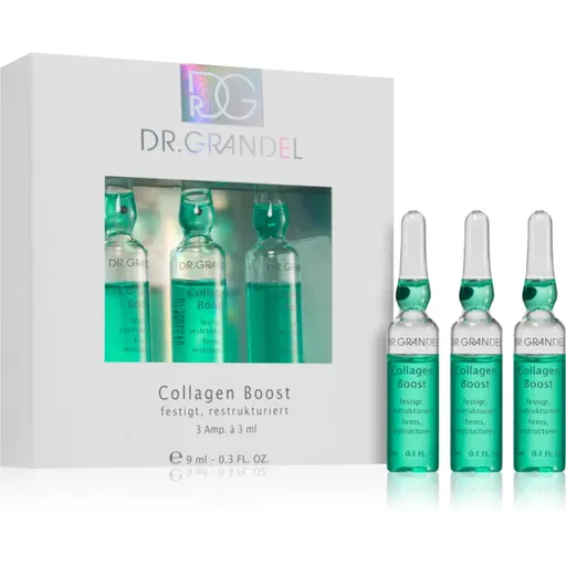 Dr. Grandel Collagen Boost fiolă împotriva îmbătrânirii pielii 3x3 ml