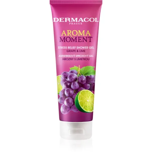 Dermacol Aroma Moment Grape & Lime gel de dus anti-stres 250 ml