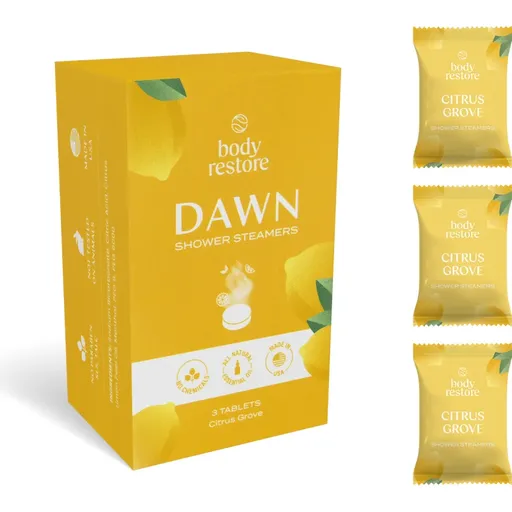 Body Restore Dawn tablete pentru duș parfum Citrus Groove 3 buc