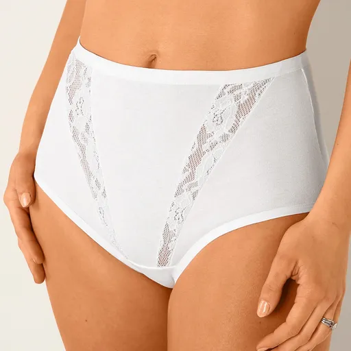 Set de 4 chiloți maxi cu inserții de slăbire