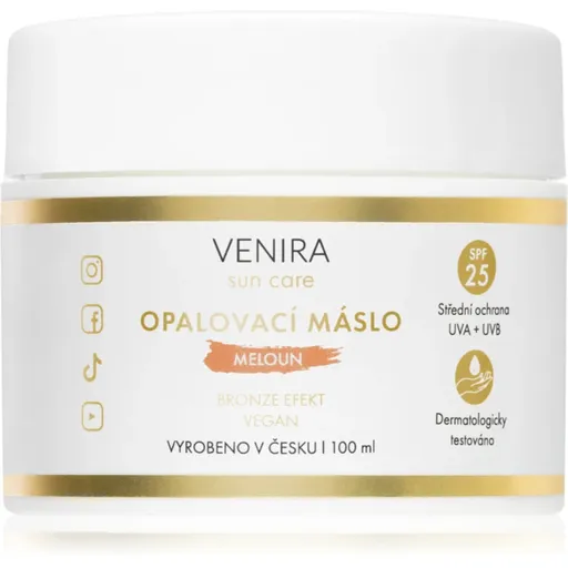 Venira Tan Body Butter Bronze unt pentru bronzat Watermelon 100 ml