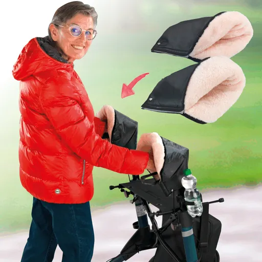 Încălzitoare de mâini pentru cărucior cu rotile 1 pereche