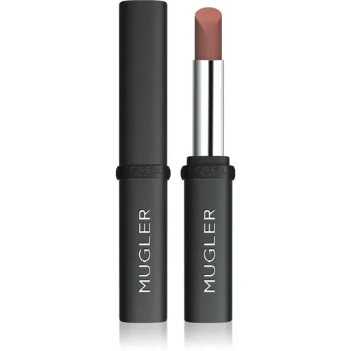 L’Oréal Paris x Mugler ruj semi-mat cu efect de hidratare culoare 02 Nude 1.8 g