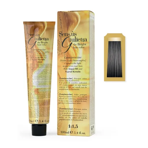 Vopsea de Par Permanenta Giulietta 7.1, 100 ml