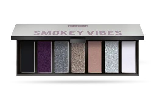 PUPA Milano Paletă cu farduri de ochi (Make-up Stories Compact Palette) 13,3 g 002 Smokey Vibes