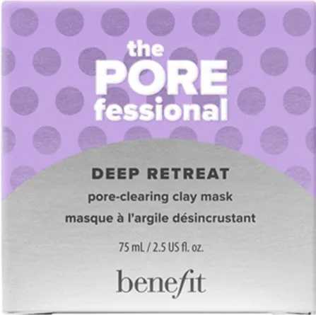 Benefit Mască facială de curățare cu argilă The Porefessional Deep Retreat (Pore-Clearing Clay Mask) 75 ml