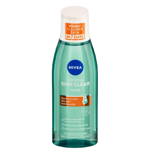 Nivea Loțiune de curățare Derma Skin Clear (Toner) 200 ml