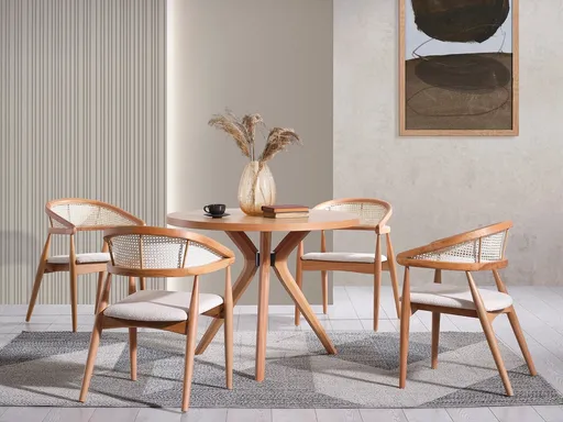 Masa, Hanah Home, Vegas, 100x75x100 cm, Natural