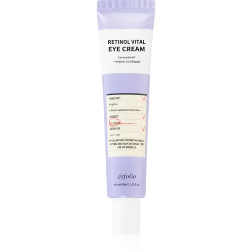 esfolio Retinol Vital crema anti rid pentru ochi cu retinol 40 ml