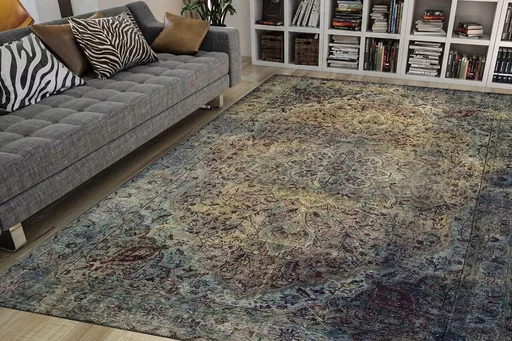 Covor, Blues Chenille, 140x190 cm, Multicolor