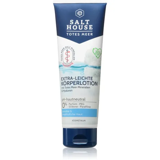 Salt House Dead Sea Light Body Milk lapte de corp pentru piele sensibila 250 ml