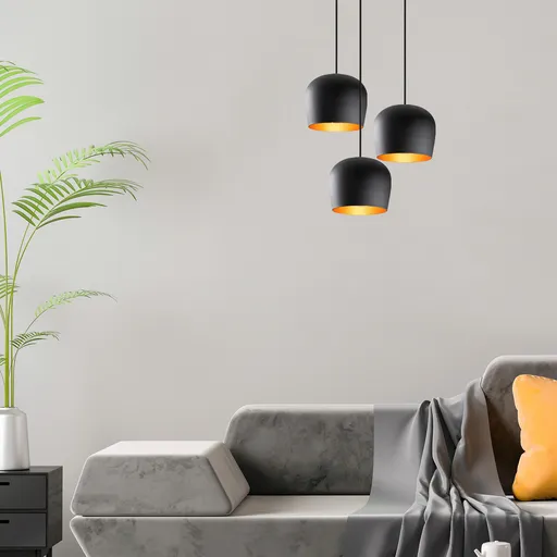 Lustra, Opviq, 525NOR1655, Negru