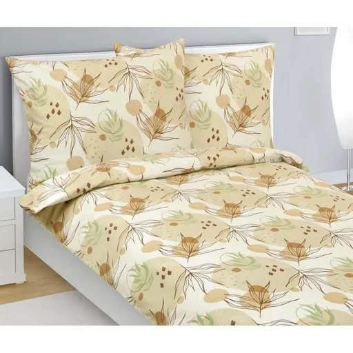 Bellatex Lenjerie de pat din flanelă Podzim, 140 x 220 cm, 70 x 90 cm