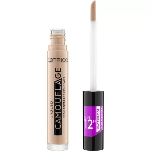 Catrice Corector lichid rezistent la apă Camouflage (High Coverage Concealer) 5 ml 010 Porcelain