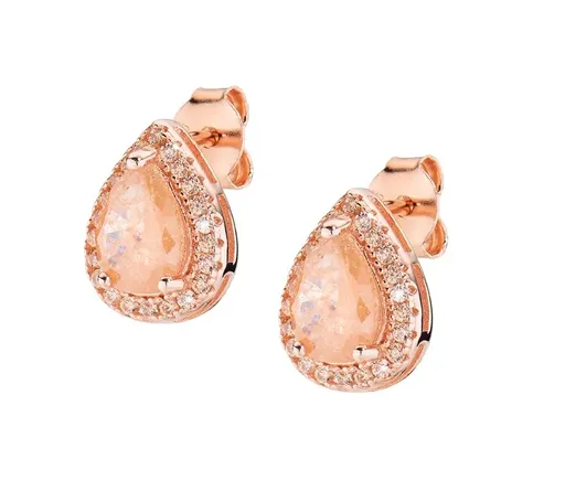 Amen Cercei strălucitori placați cu aur Tear Drop Lady ECRGRCHCHZ