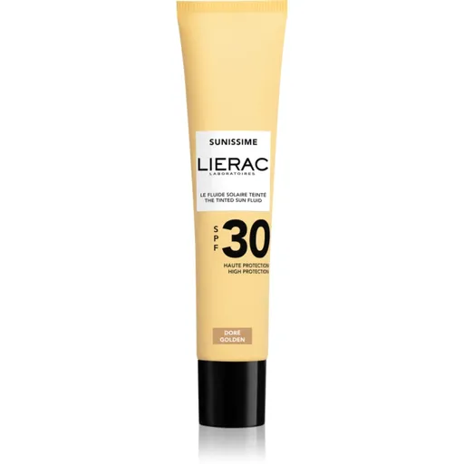 Lierac Sunissime The Tinted Sun Fluid SPF30 Fluid nuantator cu textura usoara SPF 30 40 ml