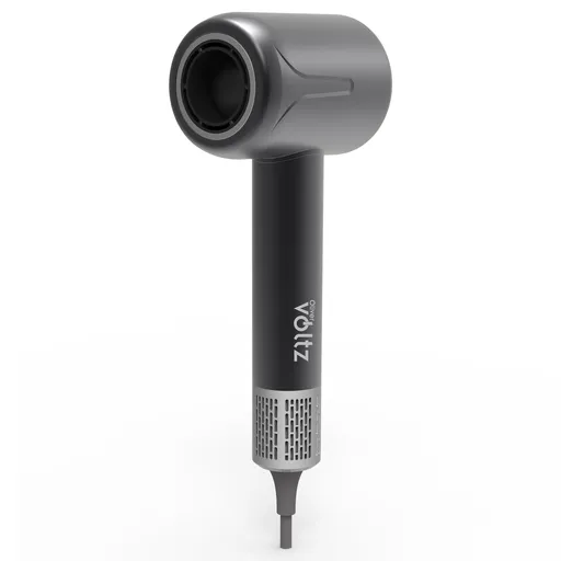 Uscător de păr cu motor fără perii Oliver Voltz OV51100Q, 1600W, 110000 rpm, 3 viteze, 4 setari, Jet rece, Negru