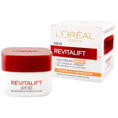 L'Oréal Paris Cremă de zi împotriva ridurilor SPF 30 Revitalift 50 ml
