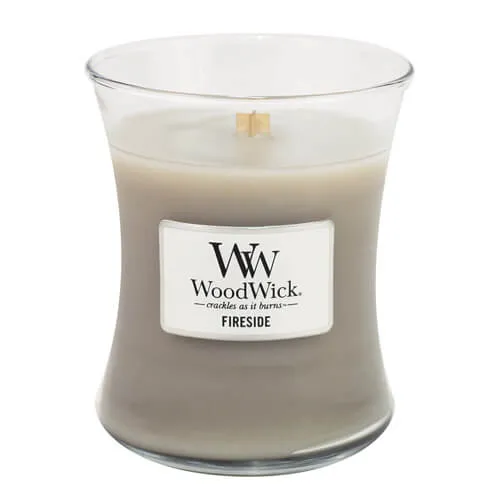 WoodWick Vază cu lumânări parfumate Fireside 275 g