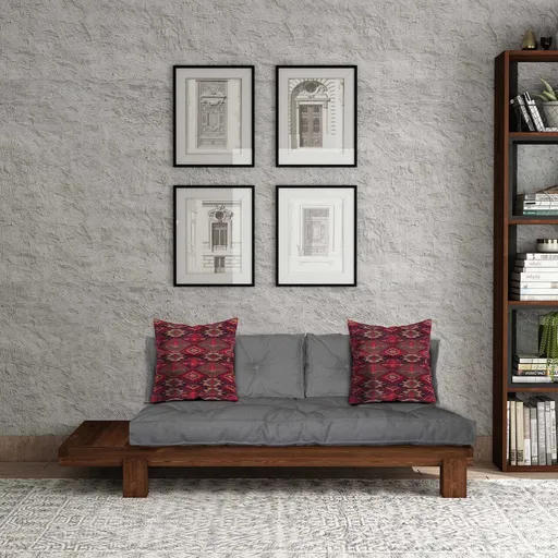 Șezlong, Atelier del Sofa, 135PLT1104, Lemn , Nuc / Gri