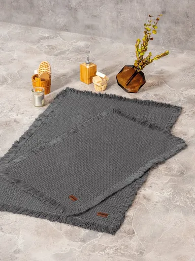 Set covorase de baie, L'essentiel Maison, Bath Rug, Antracit