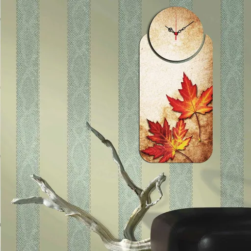 Ceas de perete, YMS-15, Dimensiune: 68 x 32 cm, Multicolor