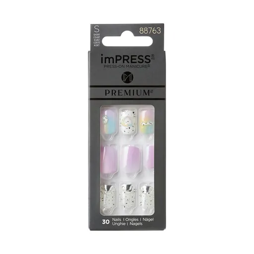 KISS Unghii autoadezive imPRESS Premium - Sweet Life 30 buc