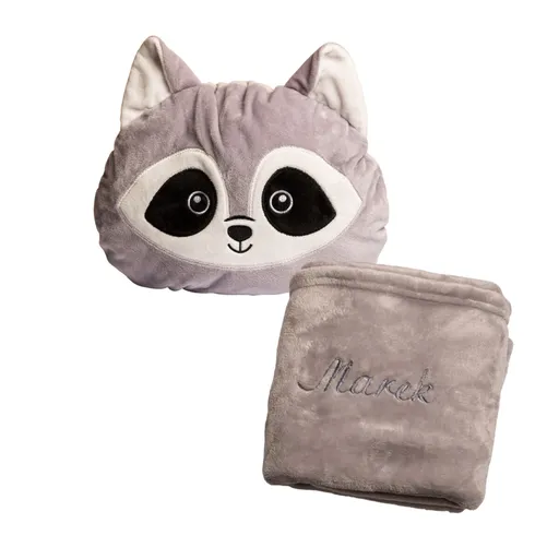 Pernă de pluș 2 în 1 Raton