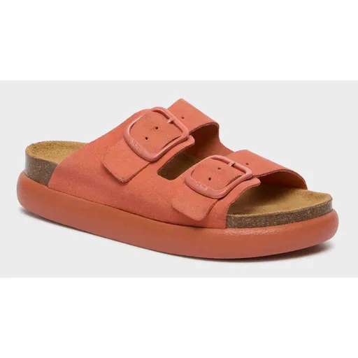 Papuci Scholl Noelle Chunky, coral, mărimea 38, portocaliu, 38 EU