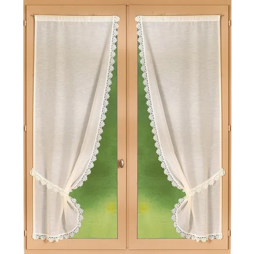 Set de perdele din dantelă macrame 1 pereche