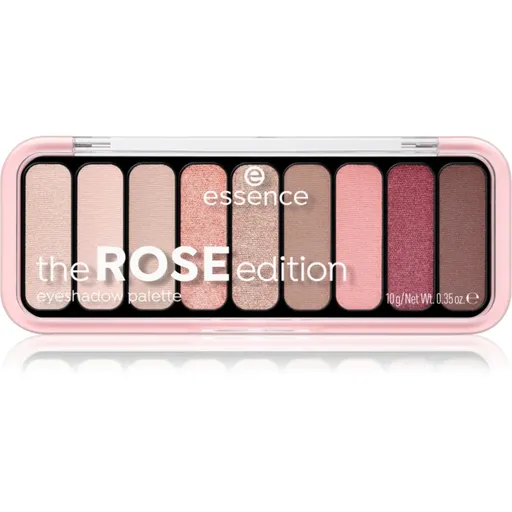 essence The Rose Edition paletă cu farduri de ochi culoare 20 Lovely In Rose 10 g