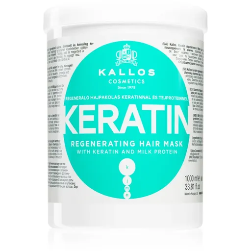 Kallos KJMN Professional Keratin Masca de par cu keratina 1000 ml