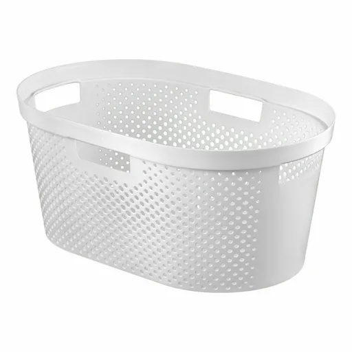Coș de rufe curate Curver INFINITY 39 l, alb, alb