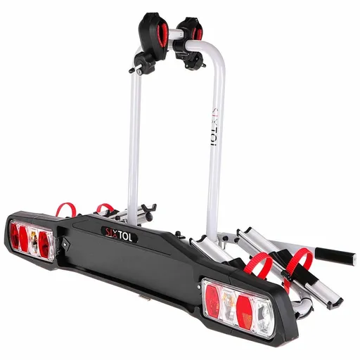 Suport de biciclete Sixtol BIKE 2 pentru cârlig de remorcare, 2 biciclete , S