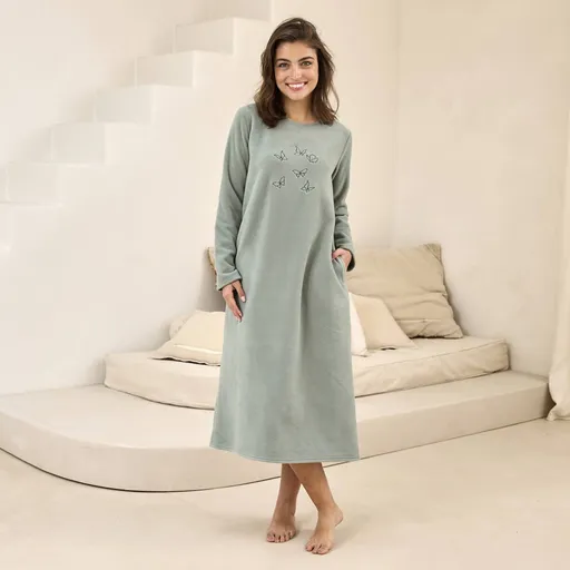 Cămașă de noapte din fleece