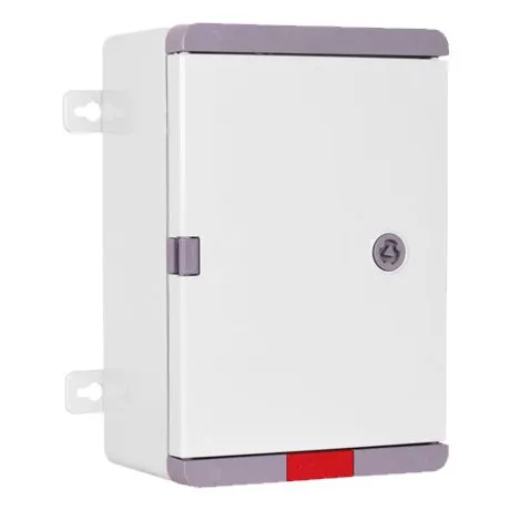 Cutie distributie Plastim PD203013, IP67 din ABS gri, usa mata, placa metalica, 200x300x130 mm