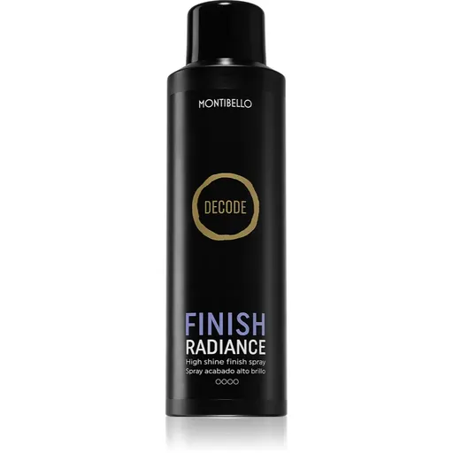 Montibello Decode Finish Radiance Spray Spray uscare rapidă a părului pentru stralucire 200 ml
