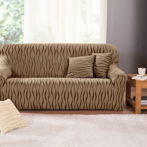 Husă jacquard flexibilă pentru canapea și fotoliu