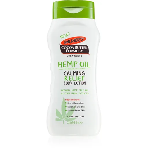 Palmer’s Cocoa Butter Formula Hemp Oil lapte de corp calmant pentru piele uscata 235 ml