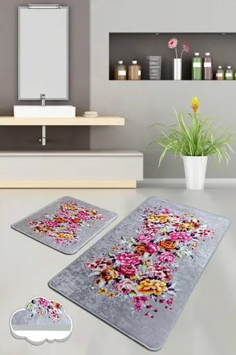 Set covorase de baie, L'essentiel Maison, Soıl, Multicolor