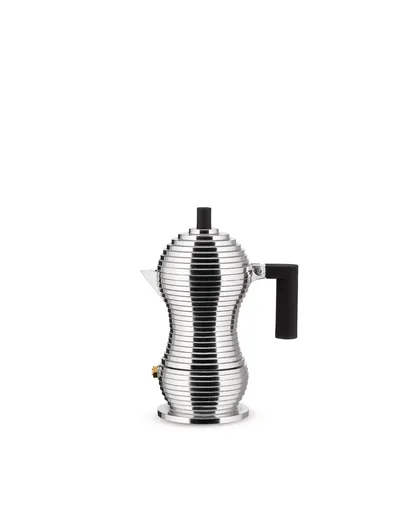 Aparat pentru espresso Pulcina, 70 ml, negru- Alessi