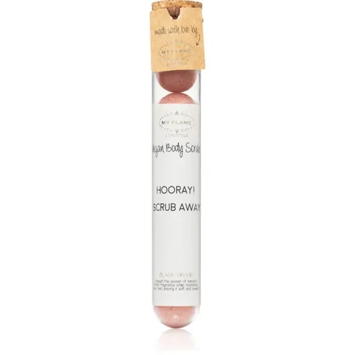 My Flame Black Orchid Hooray! Scrub Away exfoliant pentru corp 7x0.2 g