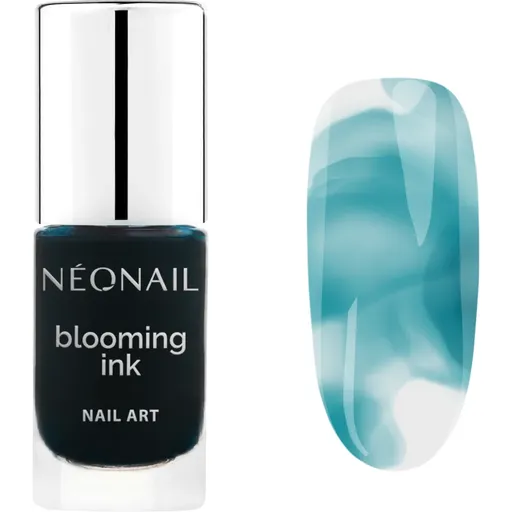 NEONAIL Blooming Ink Lac de unghii decorative culoare Turquoise​ 7.2 ml