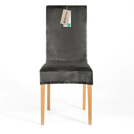 Restilo Husă pentru scaun Sento gri închis, 48 x 48 x 58 + 10 cm, gri închis