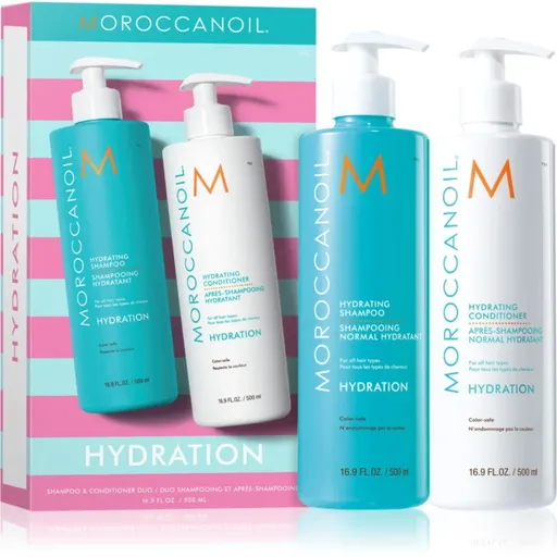 Moroccanoil Hydration Shampoo & Conditioner Duo set pentru par uscat