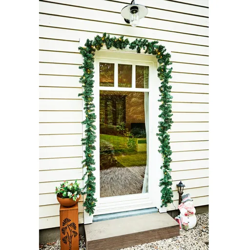 Ghirlandă de brad cu LED