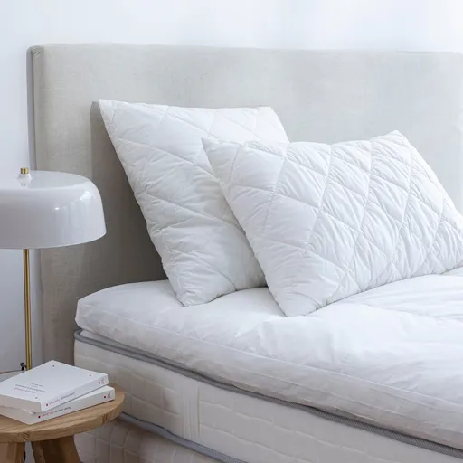 Pernă FAN Antibacteriană din spumă cu memorie, fermitate medie